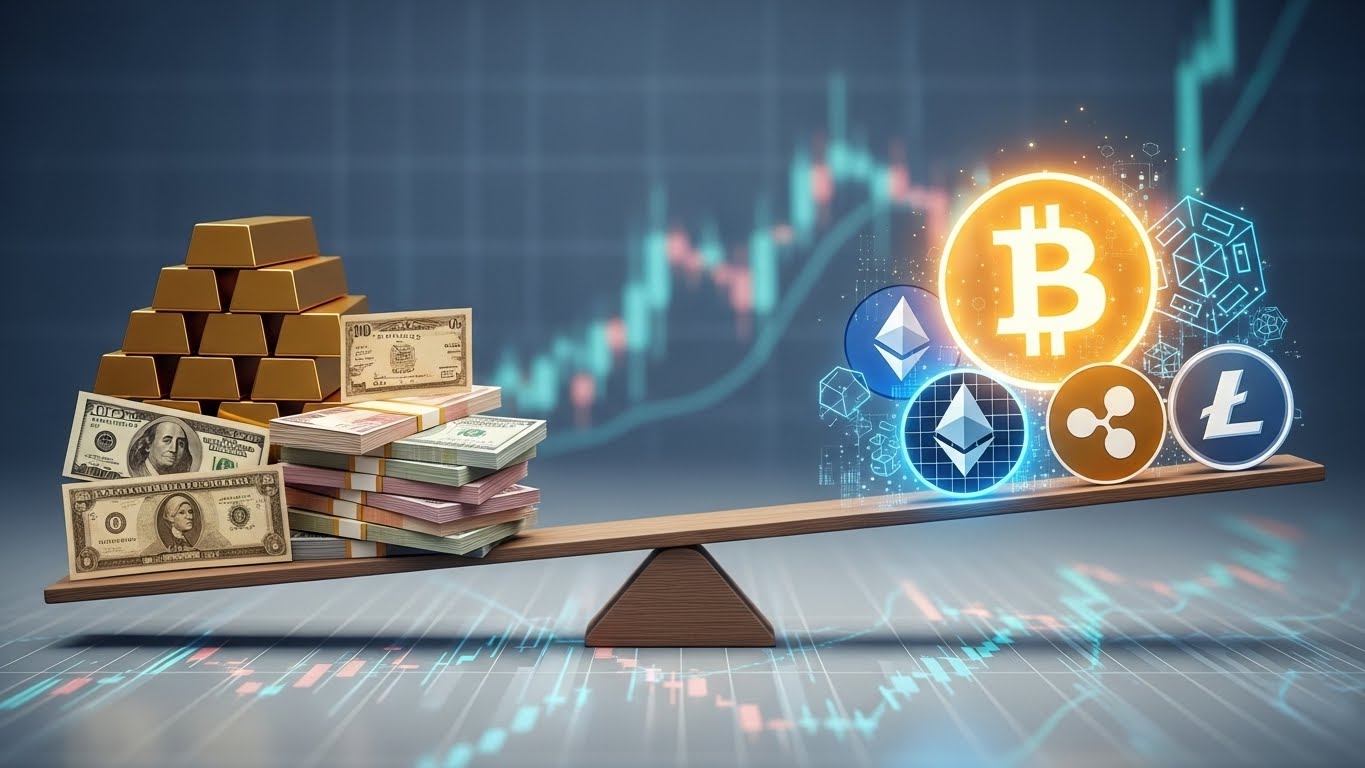 Balancing crypto with traditional assets