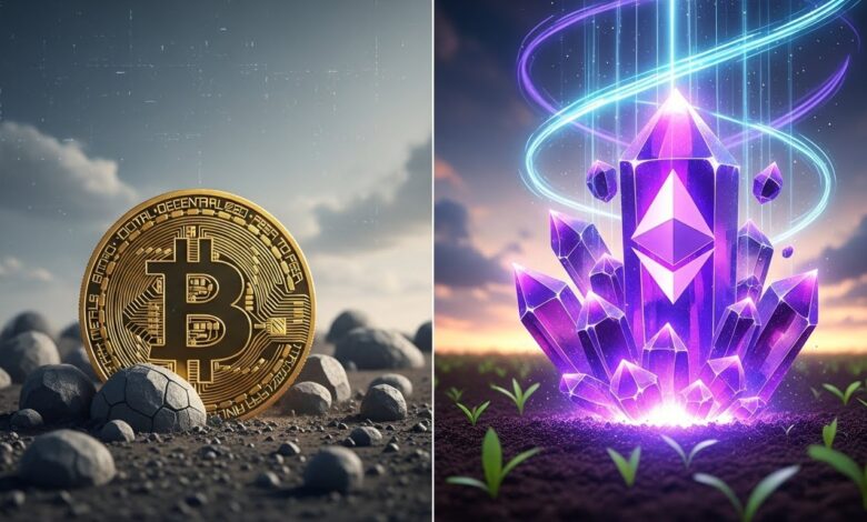 Bitcoin consolidates while Ethereum builds for the next cycle