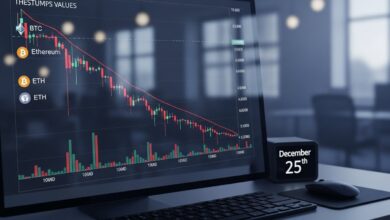 Crypto Markets Slump as Holiday Trading Stays Quiet