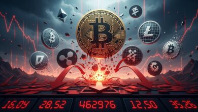 Crypto Prices Plunge as Bitcoin