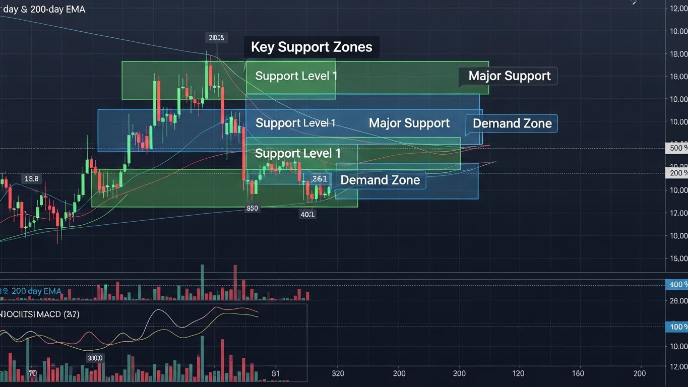 Key Support Zones for Active Traders