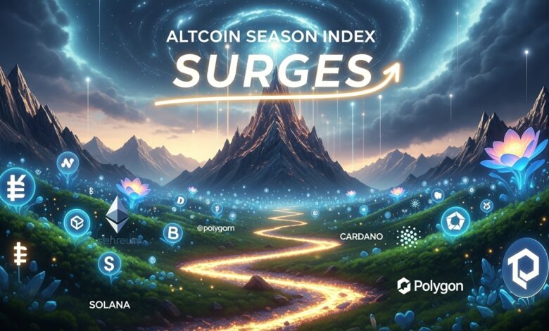 Altcoin Season Index Surges