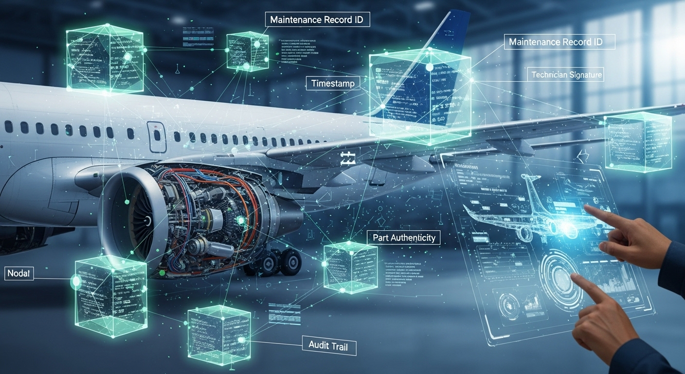 Blockchain and Aircraft Maintenance Records