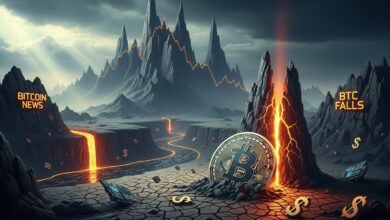 Bitcoin News BTC Falls