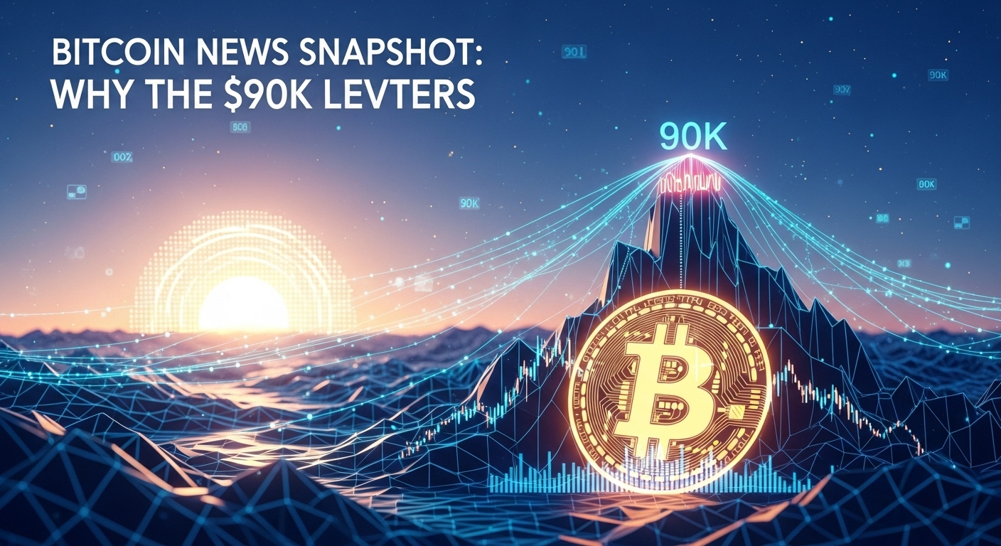Bitcoin News Snapshot: Why the $90K Level Matters