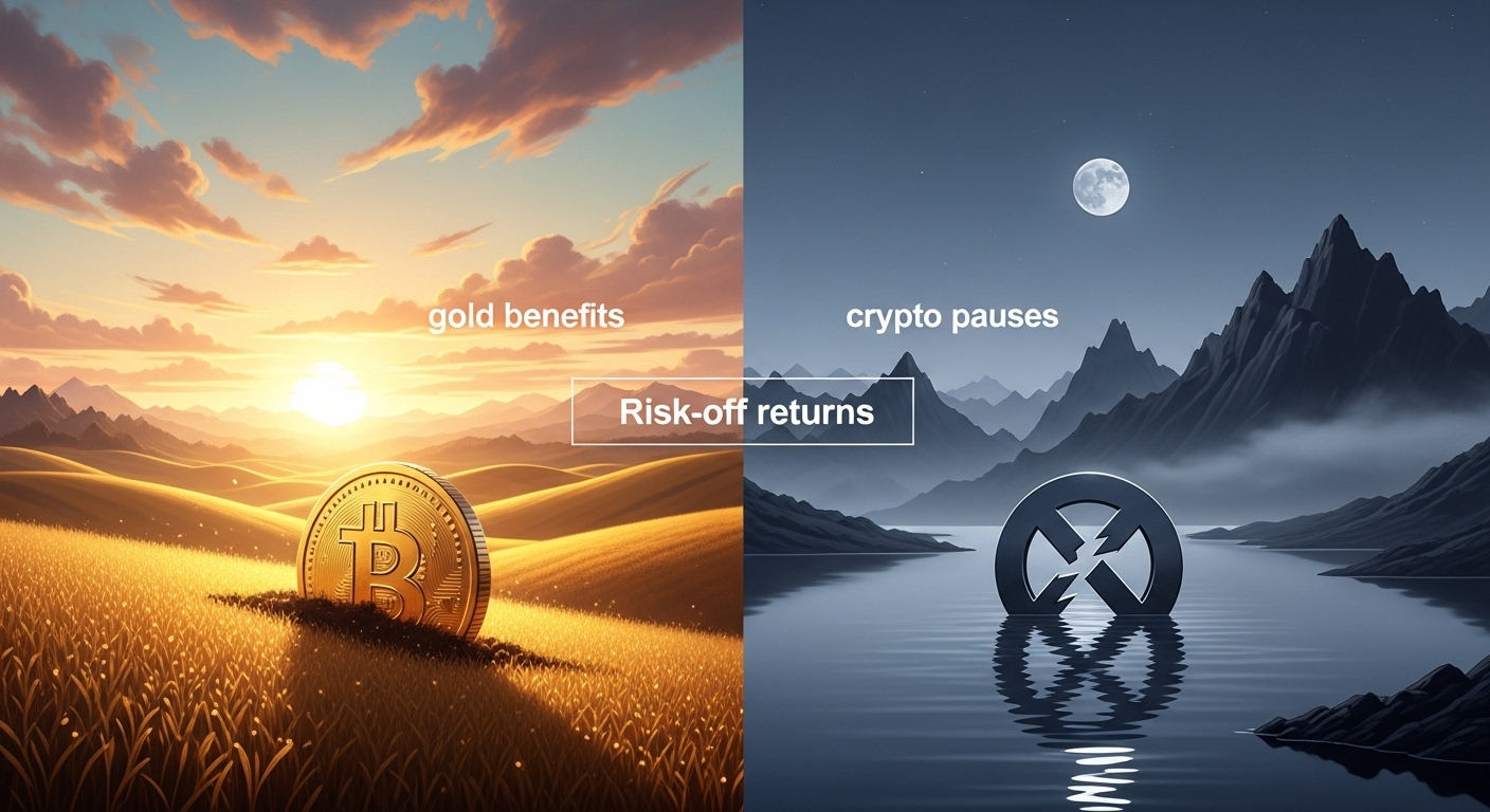 Bitcoin stalls as gold rallies Crypto Markets Today