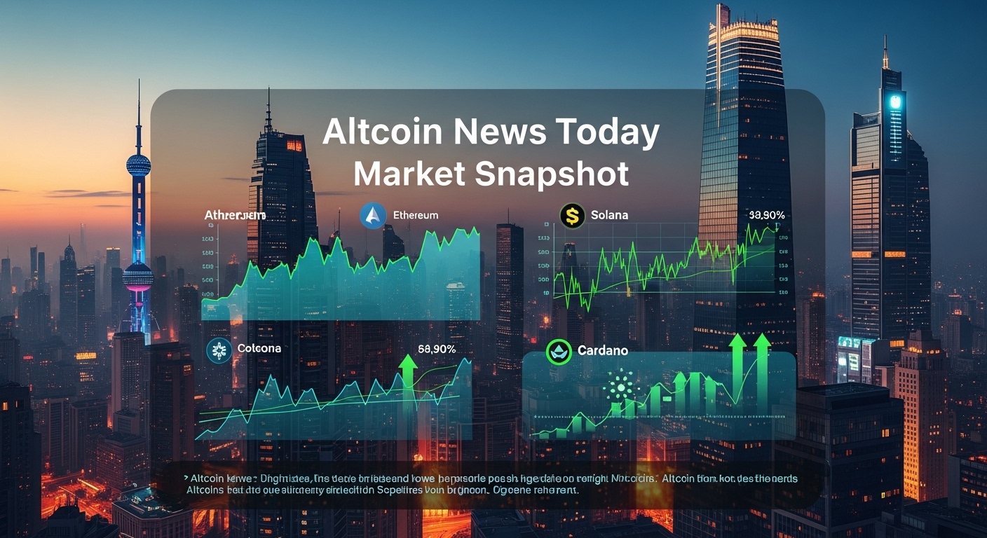 Altcoin News Today Market Snapshot