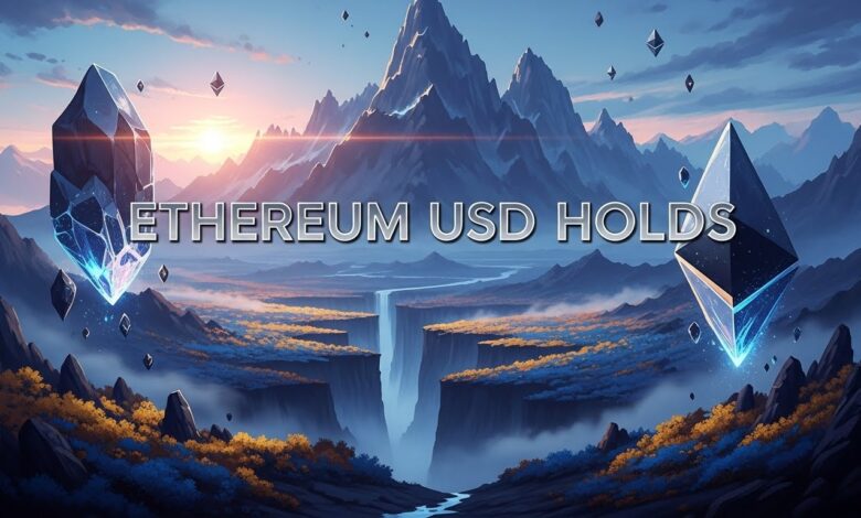 Ethereum USD Holds