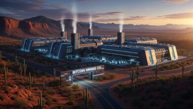 Bitcoin mining company