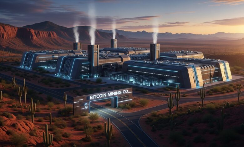 Bitcoin mining company