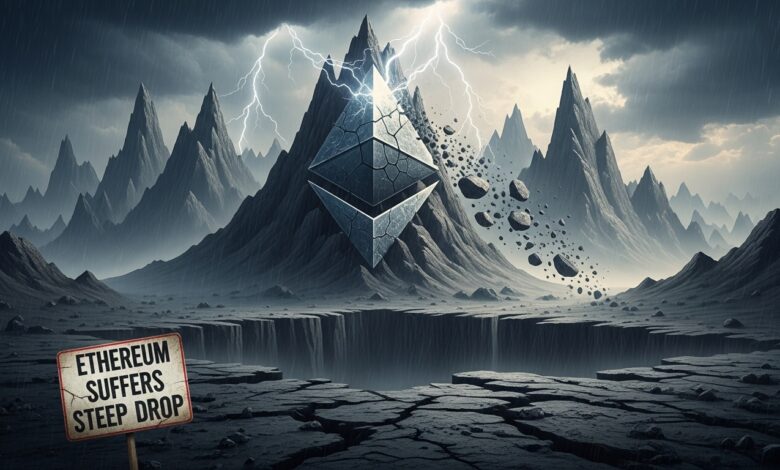 Ethereum Suffers Steep Drop