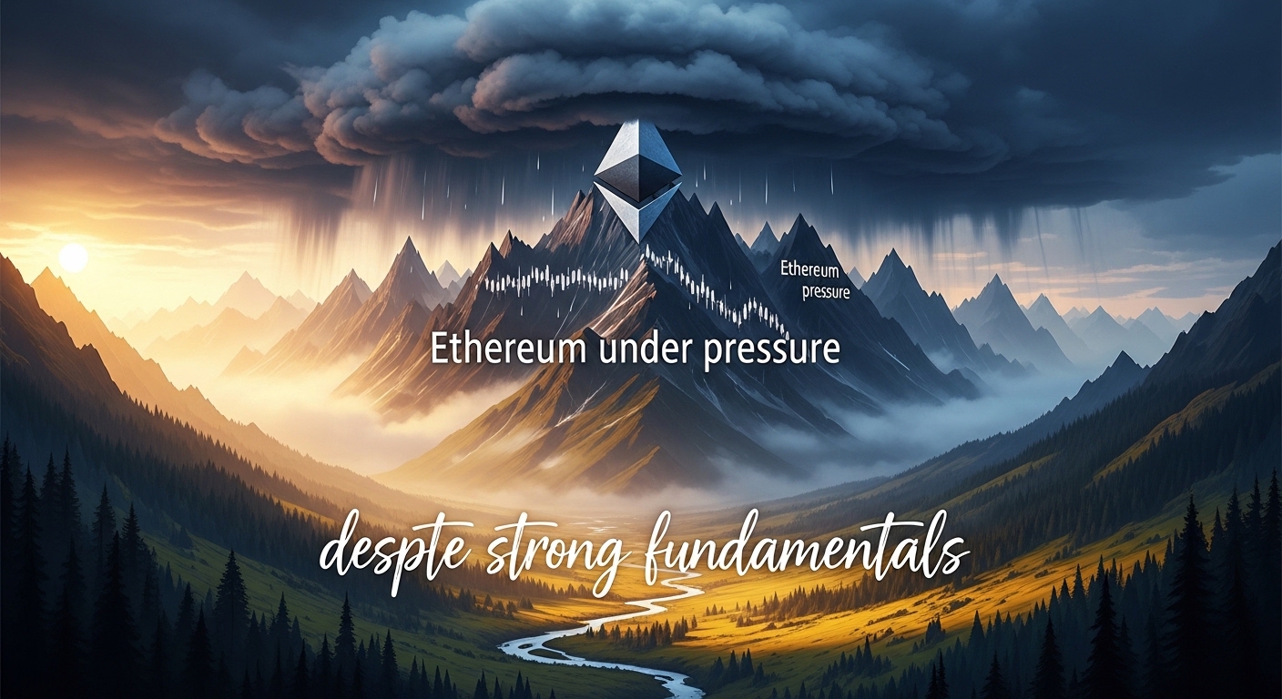 Ethereum under pressure despite strong fundamentals