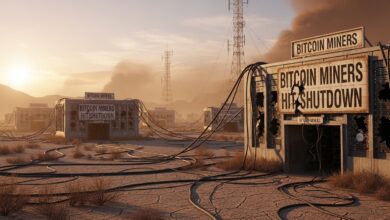 Bitcoin Miners Hit Shutdown
