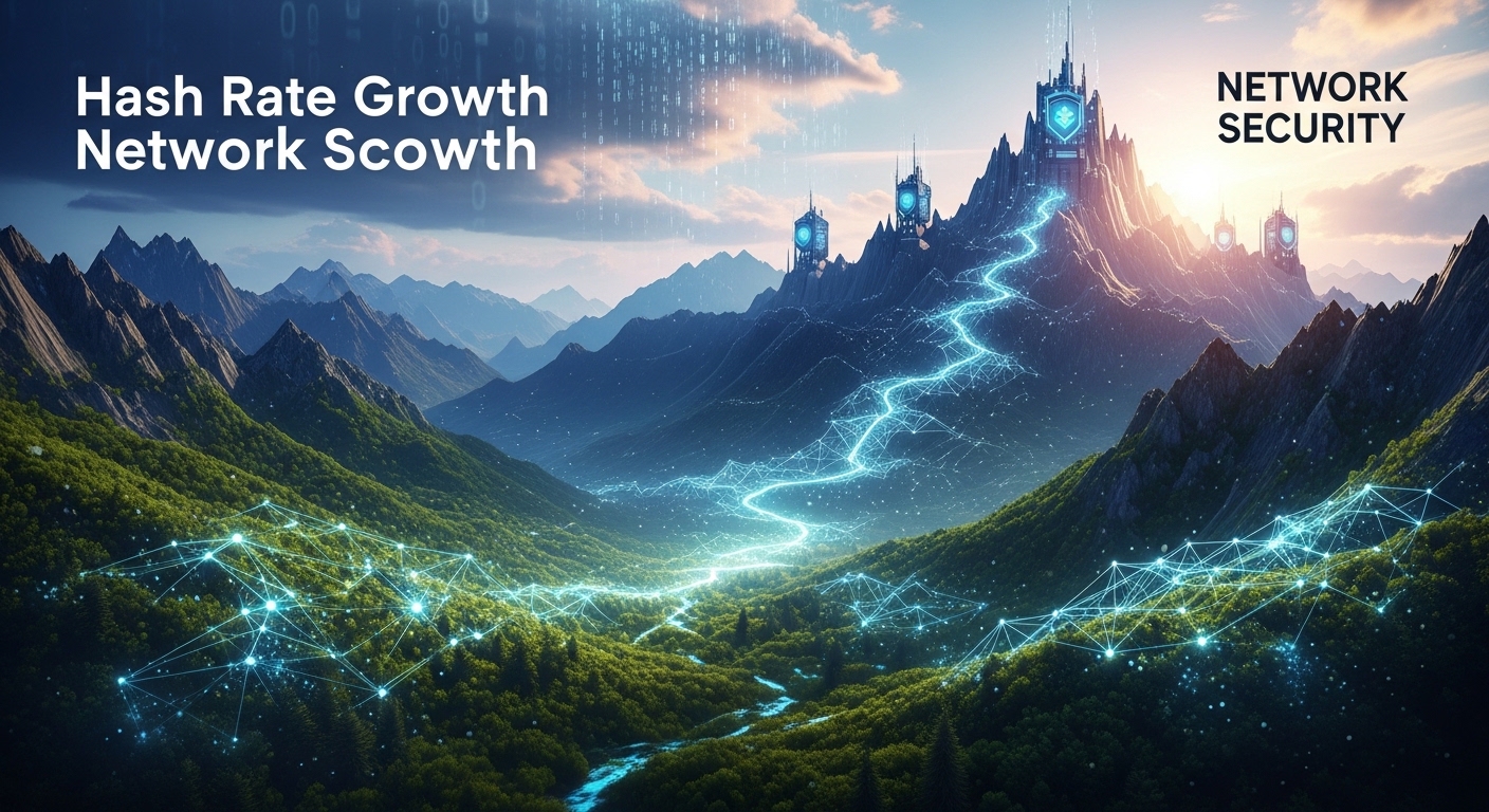 Hash Rate Growth and Network Security