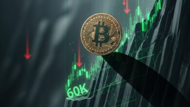 Bitcoin Slides to $60K