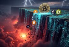 Cryptocurrency Goes Over a Cliff