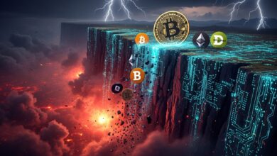 Cryptocurrency Goes Over a Cliff