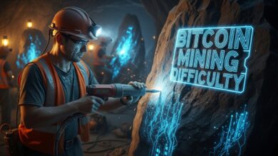Bitcoin Mining Difficulty Sees