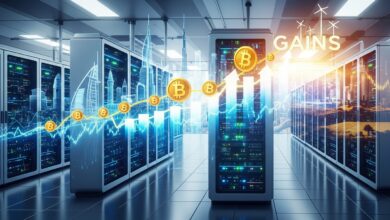 UAE Bitcoin Mining Gains