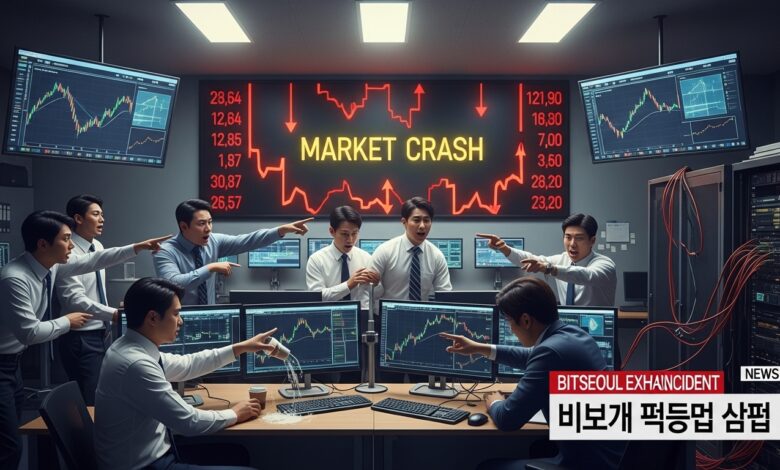 Korean Crypto Exchange Accidentally