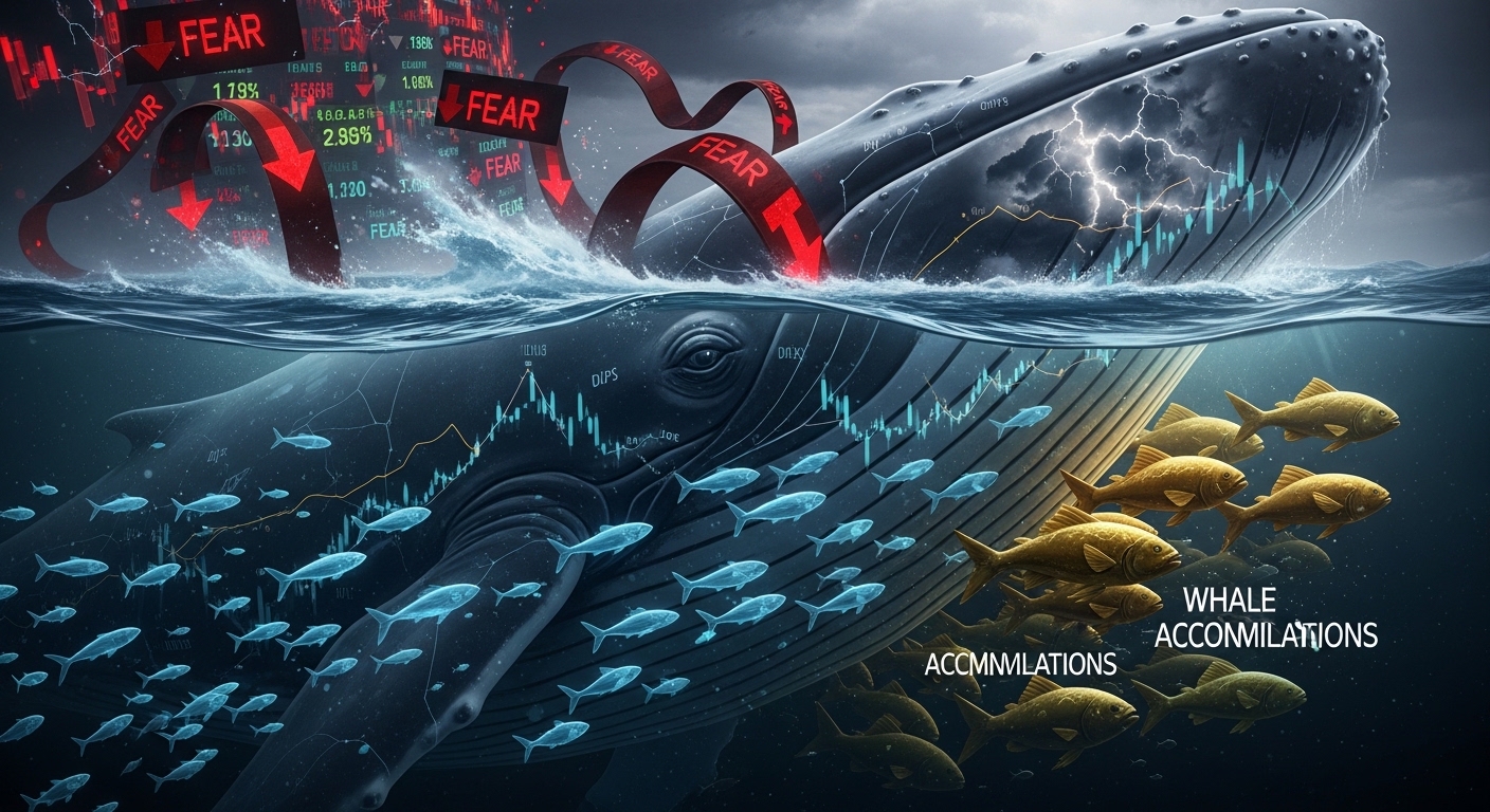 Why Whales Accumulate During Market Fear