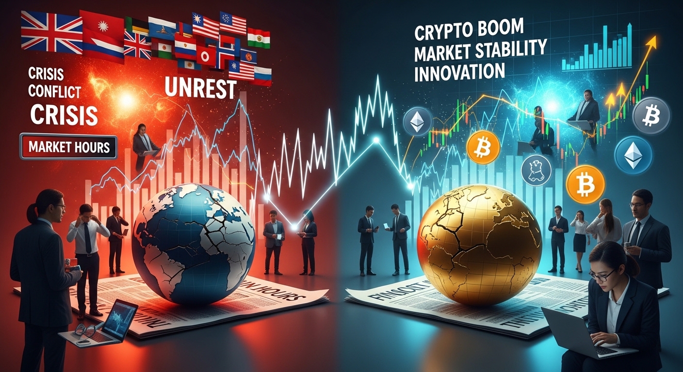 Geopolitical Tensions and Crypto Correlation with Traditional Markets